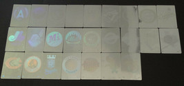 1991 1992 Upper Deck Hologram Team Logo Sticker Baseball Card You U Pick - £0.79 GBP+