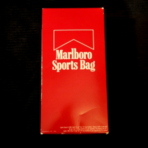 Marlboro Small Nylon 1987 Sports Gym Bag Red Tobacco in box unopened - $21.29