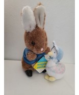 Vintage Eden Peter Rabbit Plush Stuffed Animal Musical Cottontail Jemima... - £31.28 GBP