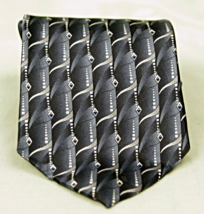 Stafford 100% Silk Mens Necktie  Geometric Design New with Tags - $6.66