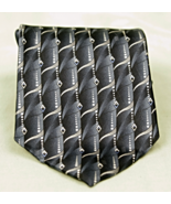 Stafford 100% Silk Mens Necktie  Geometric Design New with Tags - £5.32 GBP