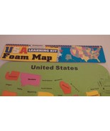 USA Foam Map Set Learning Kit - £2.91 GBP