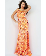 JOVANI 08460. Authentic dress. NWT. SEE VIDEO. Free shipping. BEST PRICE - £541.34 GBP