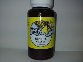 New Body Devil's Claw  No Binders, Fillers or Additives 100 Vegicaps per... - $28.11