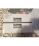 Sunpak Auto 26SR Sunpak auto260 Owner&#39;s Manual  **Manual Only* - €4,25 EUR