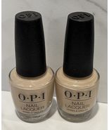 2 OPI Nail Lacquer Polish - NL V28 Tiramisu For Two - 0.5oz - $13.92