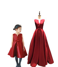 Rosyfancy Family Parent-child Matching Dresses, Mother And Girl Party Dress - £75.76 GBP