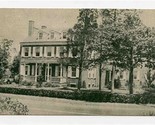 Burlington County Children&#39;s Home Postcard Mount Holly New Jersey  - £17.12 GBP