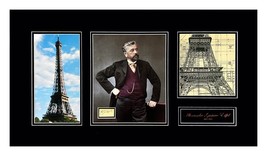 Alexandre Gustave Eiffel Signature Cut Museum Framed Ready to Display - £1,550.94 GBP