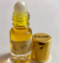 12 ml parfum naturel KESAR SAFRAN ATTAR/ITTAR Itra huile parfumée hindou... - £21.92 GBP