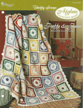 Needlecraft Shop Crochet Pattern 952200 Puffs And Fans Afghan Collectors Series - £2.39 GBP