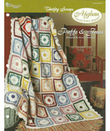 Needlecraft Shop Crochet Pattern 952200 Puffs And Fans Afghan Collectors... - £2.35 GBP