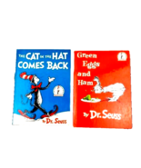 Dr. Seuss Children&#39;s Books Green Eggs and Ham The Cat in the Hat Comes Back - £7.84 GBP