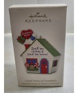2010 Hallmark Keepsake Grandma&#39;s Motto Plastic Christmas Ornament w/Orig... - $12.13 CAD