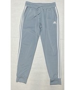 Adidas Aeroready youth light blue athletic pants sweatpants Runners size... - $625.08 MXN