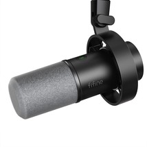 Superb Dynamic Microphone: Xlr/Usb Podcast Recording Pc, Amplitank K688. - £54.06 GBP