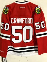 Reebok Women&#39;s Premier NHL Jersey Chicago Blackhawks Crawford Red sz L - £26.98 GBP