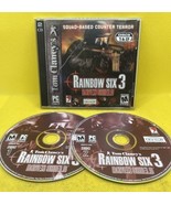  Tom Clancy&#39;s Rainbow Six 3 Raven Shield (2-Disc Set, PC CD-ROM, 2003) - $159.30 MXN