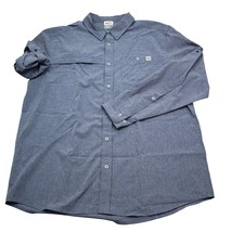 Field &amp; Stream Shirt Mens XL Blue Outdoor Fishing hiking Button Down Long Sleeve - £14.70 GBP