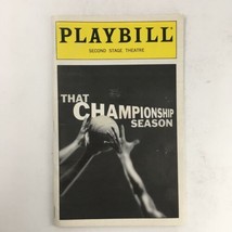 1999 Playbill That Championship Season by Jason Miller at Second Stage Theatre - £14.87 GBP