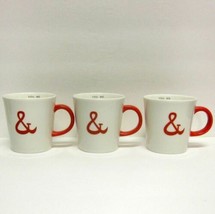 LOT OF (3) STARBUCKS COFFEE COMPANY 2013 3D (YOU &amp; ME) CERAMIC 12 oz CUPS - £27.27 GBP