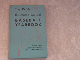 1956 Illustrated Baseball Yearbook by Roger Kahn &amp; Harry Wismer 1st Ed D... - £14.74 GBP