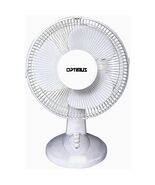Optimus F1230 12" Oscillating Compact Table Fan 3 Speed Energy Efficient... - $49.49