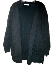 Old Navy Women's size XL Black Button Up Down Cardigan Sweater Sparkly - $14.80