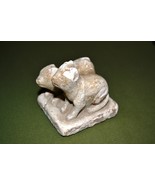 Museum Quality Marble Sumer Statue &quot;Kind and Angry Dogs&quot;, 2500 BC - $28,108.83 MXN