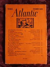 ATLANTIC February 1936 Albert Jay Nock Stephen Leacock Lawrence Sullivan - £12.90 GBP