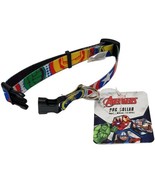 Marvel AVENGERS Logo Plastic Clip Dog Collar (Small/Medium 15-35 lbs.) - £7.88 GBP