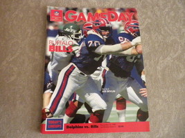 NFL GAME DAY Magazine 1988 Miami Dolphins vs Buffalo Bills Joe Robbie St... - $15.75