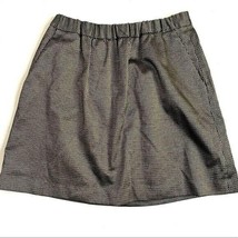 Madewell Gold Black Jacquard Mini Skirt Size XS - $25.73