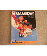 NFL Game Day Magazine 1987 Hall of Fame inductees , Jets vs Eagles Giant... - $18.99