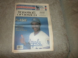 Baseball America Newspaper Tim Raines, Tom Gordon, Expos; Robin Ventura 1988 - £7.67 GBP