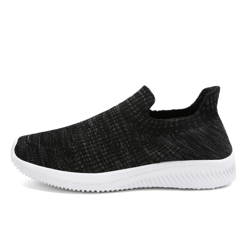 Esh casual sneakers woven mesh breathable lazy shoes light plus men sport shoes size 46 thumb200