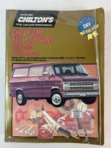Chilton&#39;s General Motors Full-Size Vans 1987-90 Repair #8040 Chevy GMC M... - $281.30 MXN