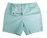 Lands End Women Size 2 Petite, 7&quot; inseam, Chino Shorts, Spring Green - $16.99