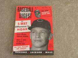 Baseball Digest Don Hoak, Cinn Redlegs, Duke Maas, Ed Bouchee, Boyd July... - $16.75
