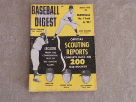 Baseball Digest Scouting Reports on Rookies; McDougald, Drysdale; Klu Ma... - £15.10 GBP