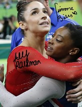 Simone Biles & Aly Raisman Signed Photo 8 X10 Rp Autographed 2016 Rio Olympics  - $19.99