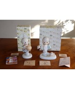Lot Precious Moments Believe the Impossible &amp; Enter His Courts With Than... - $443.98 MXN