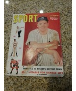 1955 APRIL SPORT MAGAZINE - BOB TURLEY COVER - - $5.93