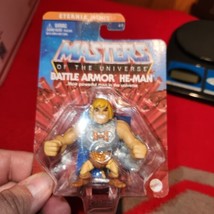 Battle Armor He-Man Master of the Universe 2&quot; Eternia Minis MOTU New Sealed - £6.82 GBP