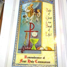 4 laminated cards of the Remembrance of Your First Holy Communion~prayer... - $23.76