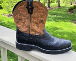 Justin Gypsy  L9968 Womens  Brown Leather Embossed Ostrich Cowboy  Boots... - $67.21