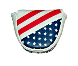 Craftsman Golf USA Flag - Large Mallet Putter Head Cover, Stars &amp; Stripes. - £18.68 GBP
