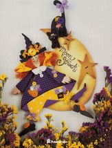 Tole Decorative Painting Moonstruck Halloween Witch Ghost Emily Dinsdale Book - £14.46 GBP