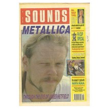 Sounds Magazine May 12 1990 npbox239 Metallica through the eyes of James Hetfiel - £7.62 GBP