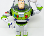 Thinkway 12&quot; Buzz Lightyear Power Up Ultimate Talking Action Figure Toy ... - £31.31 GBP